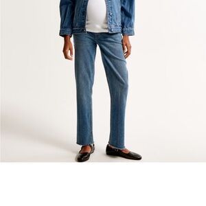 Abercrombie Maternity 90s Straight Jean